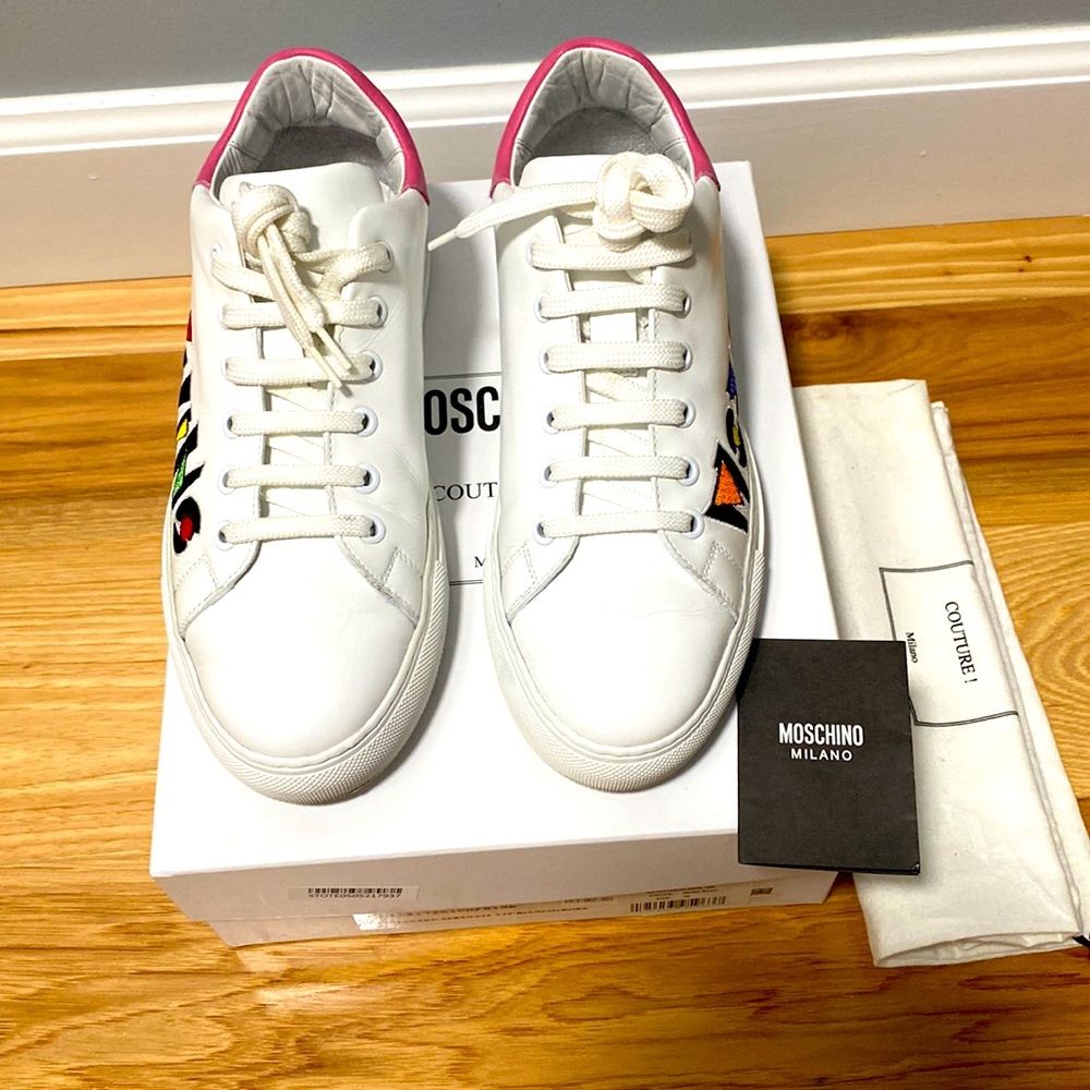 Moschino sneakers size 38